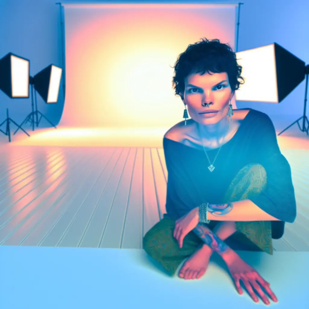 Kiváló minőségű portréfotó a Budapest Photo Lab stúdiójában