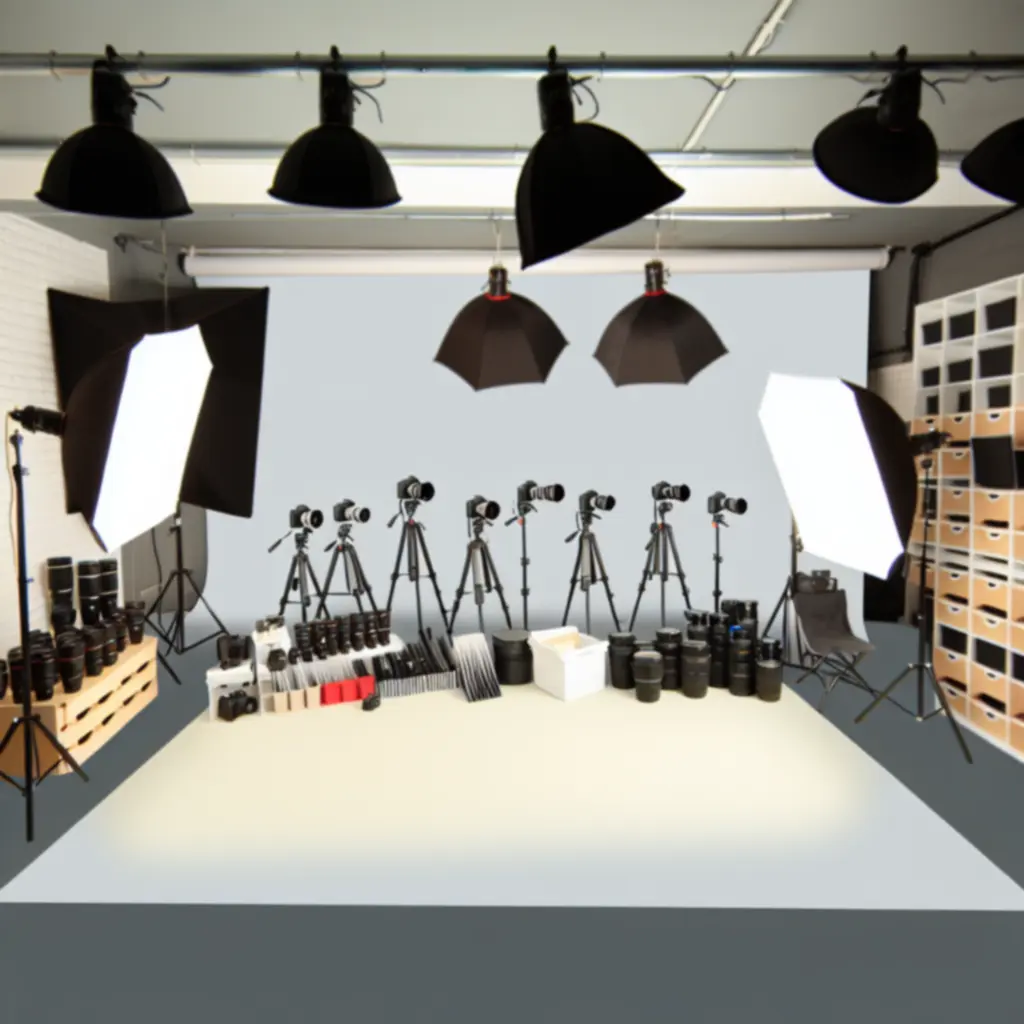 Professzionális fotó- és fénytechnikai felszerelés a Budapest Photo Lab stúdiójában